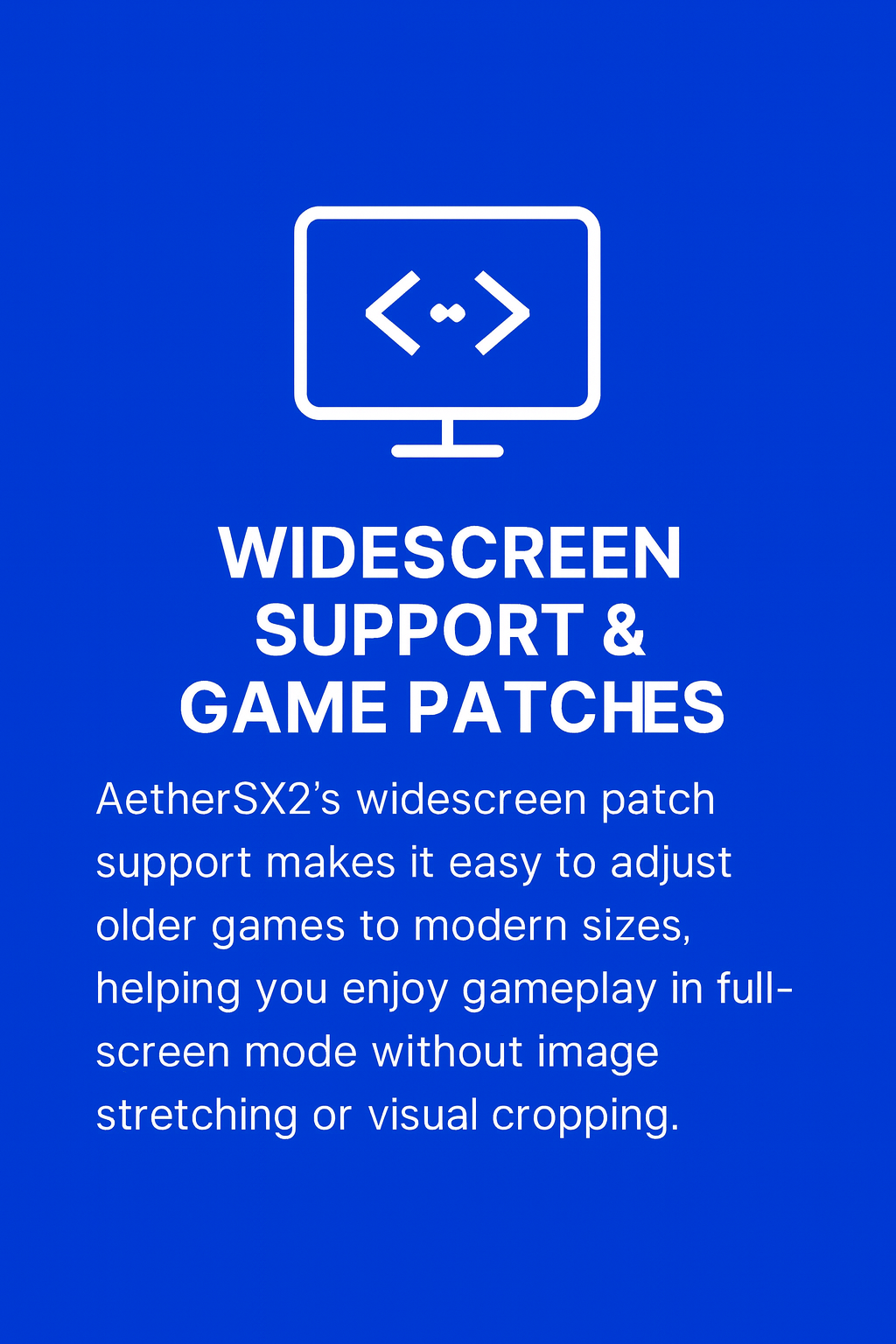 wideScreen Support